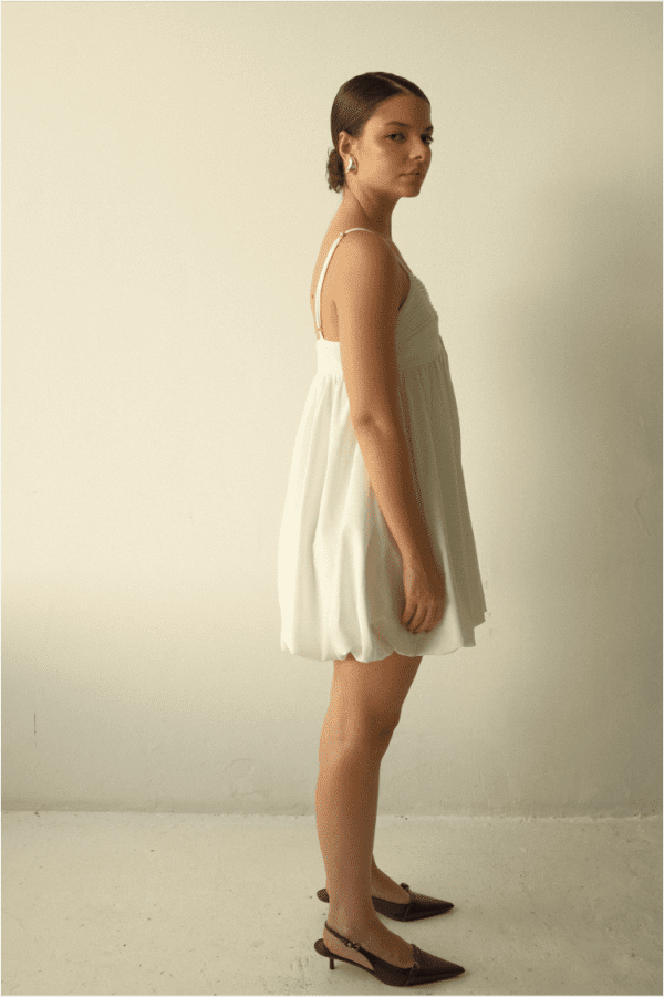 MIA OFFWHITE MINI DRESS - Imagen 2