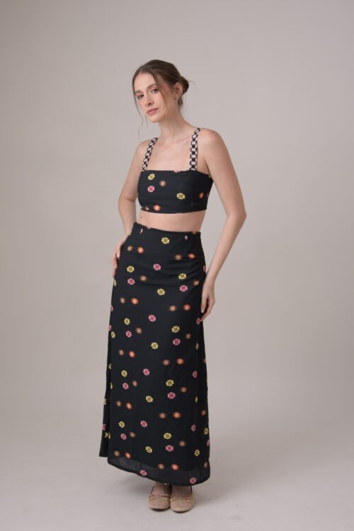MAKARENA MIDI SKIRT