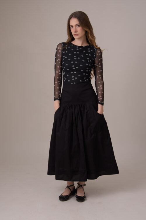 ISABEL MIDI SKIRT